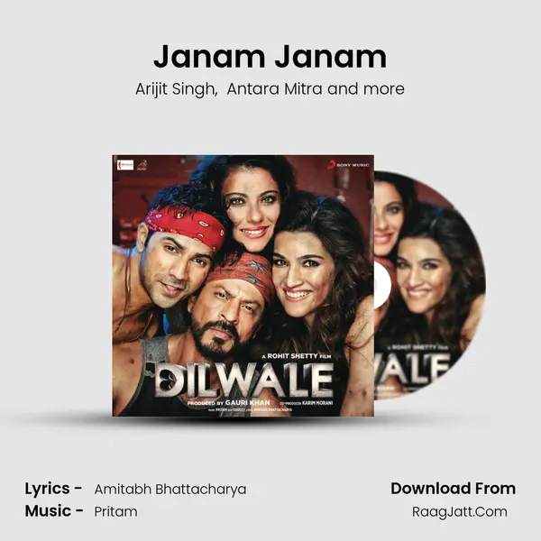 Janam Janam MP3 Song by Arijit Singh Cover