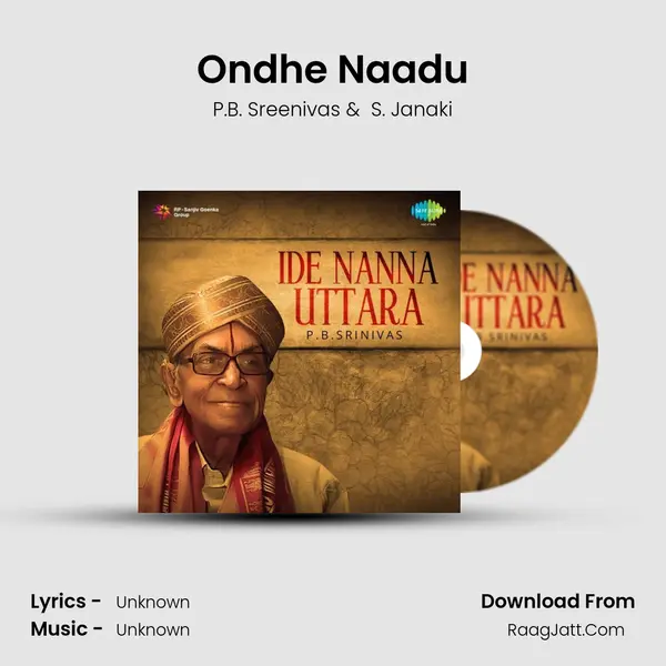 Ondhe Naadu MP3 Song by P.B. Sreenivas Cover
