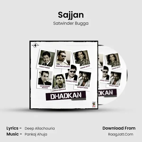 Sajjan MP3 Song by Satwinder Bugga Cover