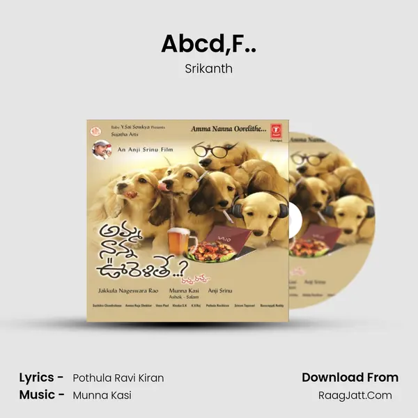 Abcd,F.. MP3 Song by Srikanth Cover