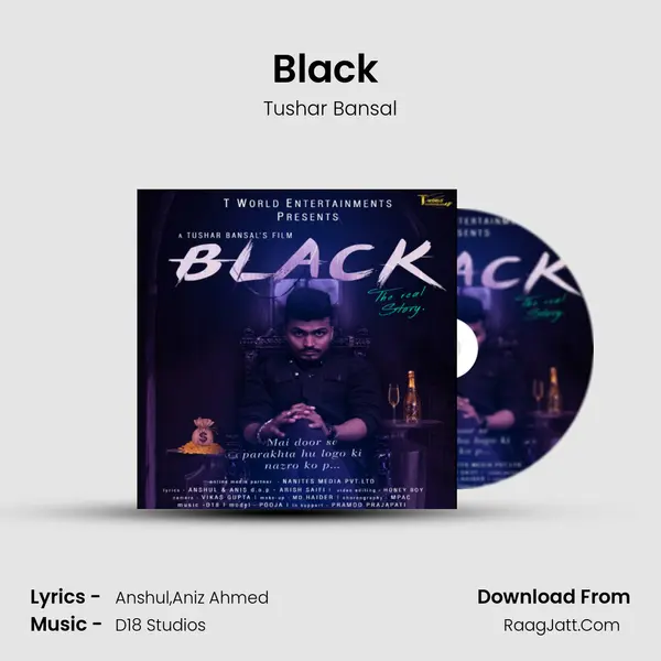 Black (The Real Story) MP3 Song by Tushar Bansal Cover