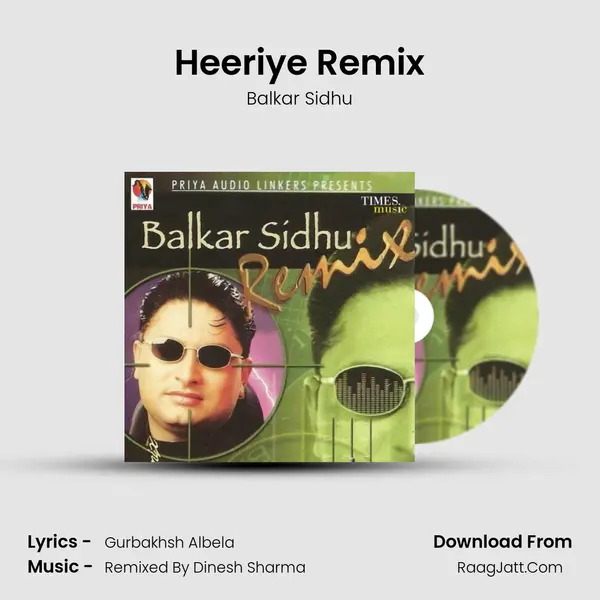 Heeriye Remix MP3 Song by Balkar Sidhu Cover
