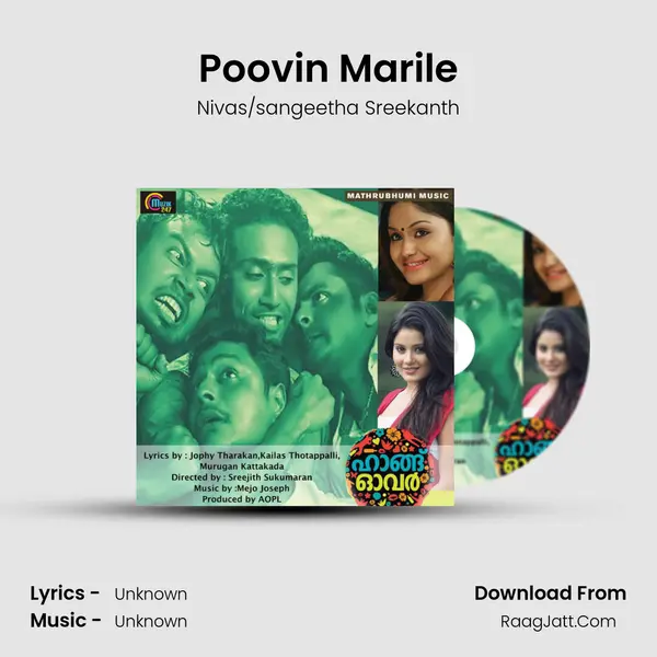 Poovin Marile MP3 Song by Nivas/sangeetha Sreekanth Cover
