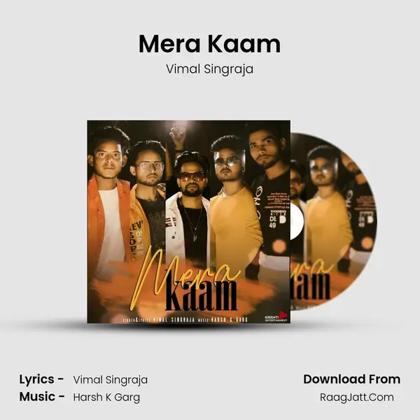 Mera Kaam MP3 Song by Vimal Singraja Cover