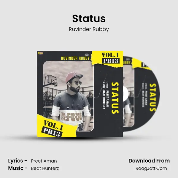 Status MP3 Song by Ruvinder Rubby Cover