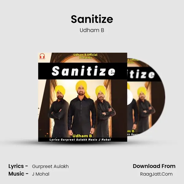 Sanitize MP3 Song by Udham B Cover