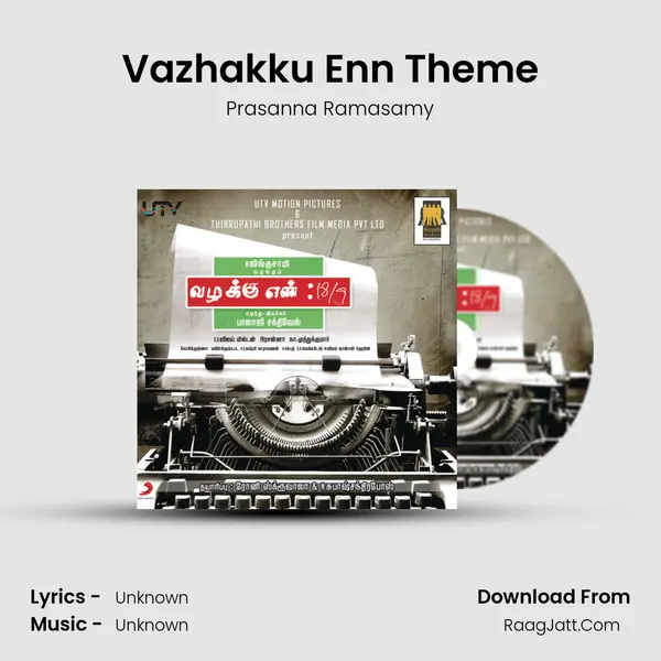 Vazhakku Enn Theme MP3 Song by Prasanna Ramasamy Cover