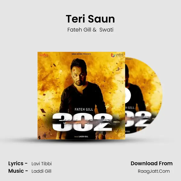 Teri Saun MP3 Song by Fateh Gill Cover