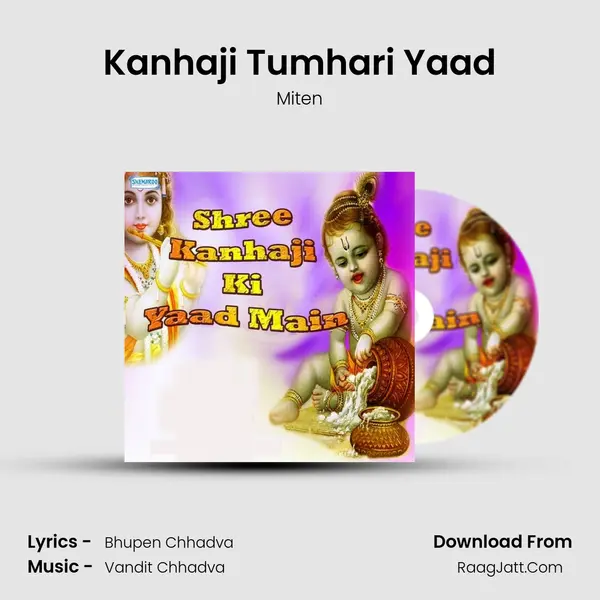 Kanhaji Tumhari Yaad MP3 Song by Miten Cover
