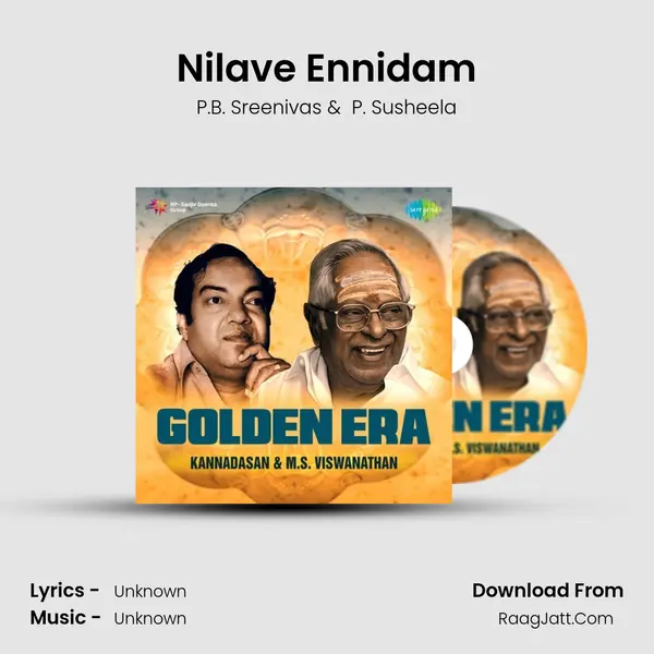 Nilave Ennidam MP3 Song by P.B. Sreenivas Cover