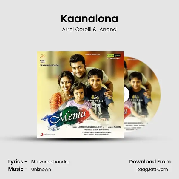 Kaanalona MP3 Song by Arrol Corelli Cover