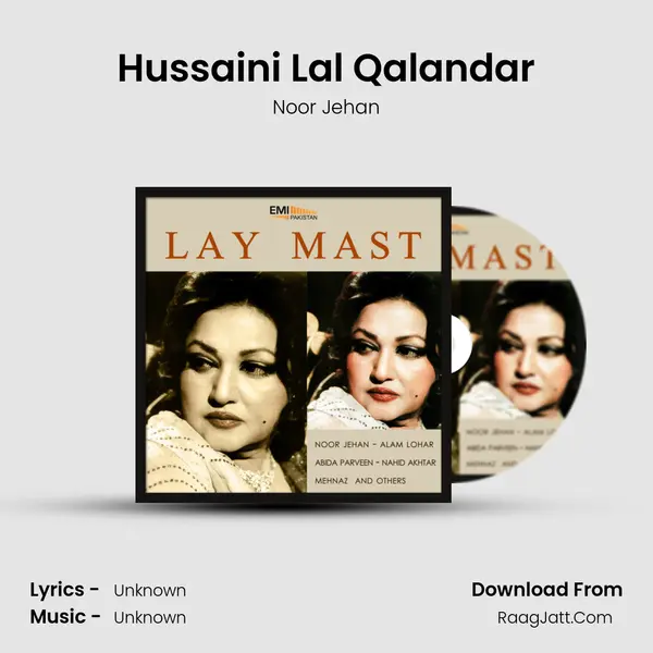 Hussaini Lal Qalandar MP3 Song by Noor Jehan Cover