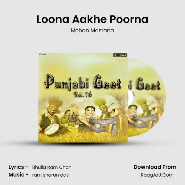 Loona Aakhe Poorna MP3 Song by Mohan Mastana Cover