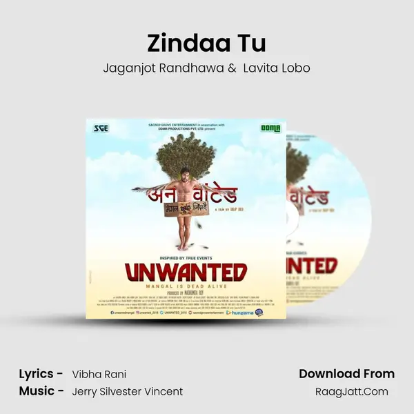 Zindaa Tu MP3 Song by Jaganjot Randhawa Cover