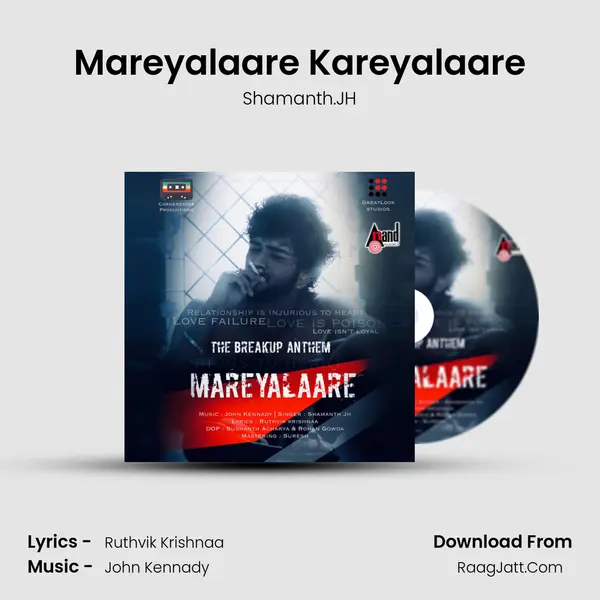 Mareyalaare Kareyalaare MP3 Song by Shamanth.JH Cover