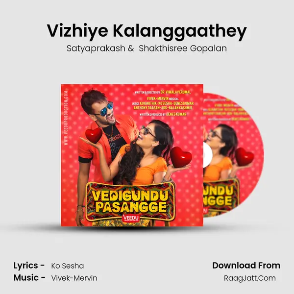 Vizhiye Kalanggaathey MP3 Song by Satyaprakash Cover