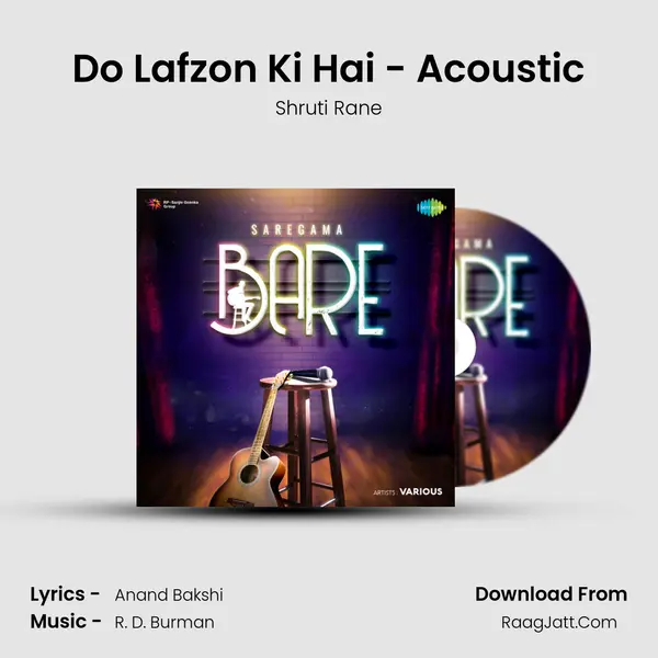 Do Lafzon Ki Hai - Acoustic MP3 Song by Shruti Rane Cover