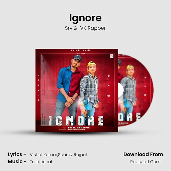 Ignore MP3 Song by Srv Cover