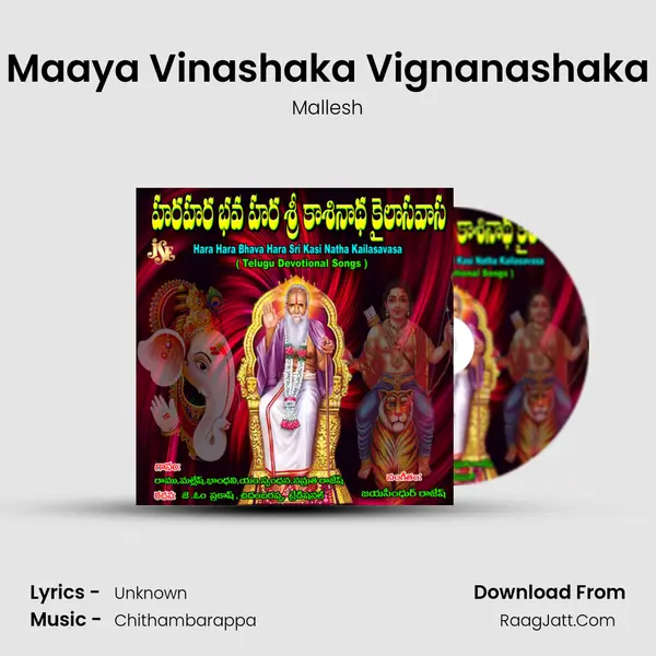 Maaya Vinashaka Vignanashaka MP3 Song by Mallesh Cover