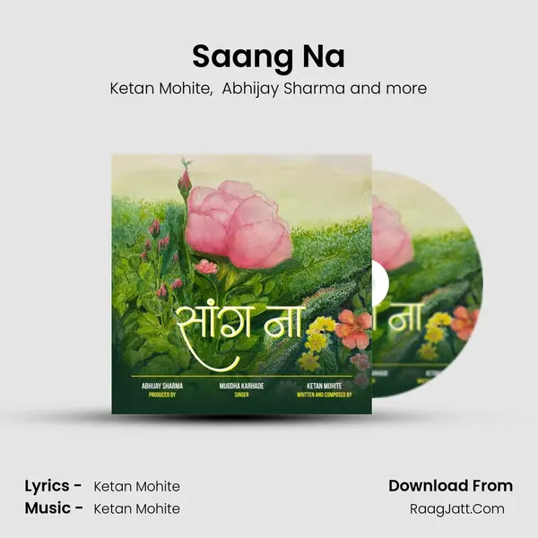 Saang Na MP3 Song by Ketan Mohite Cover