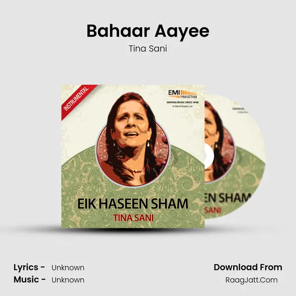 Bahaar Aayee MP3 Song by Tina Sani Cover