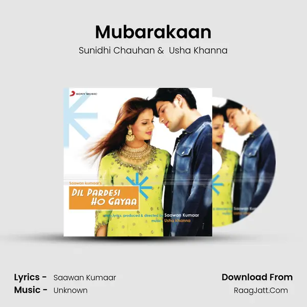 Mubarakaan MP3 Song by Sunidhi Chauhan Cover