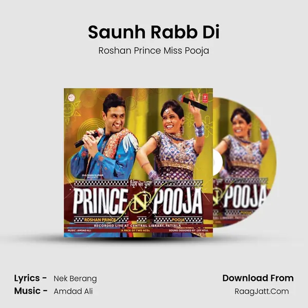 Saunh Rabb Di MP3 Song by Roshan Prince Miss Pooja Cover