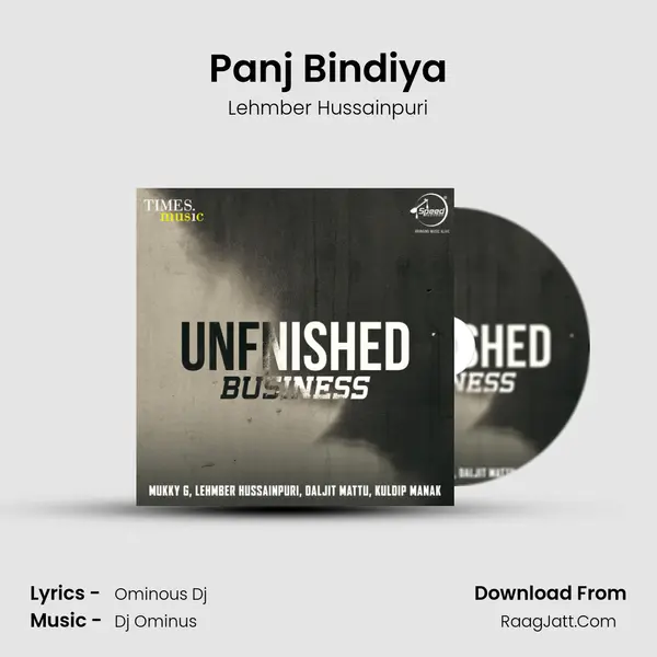 Panj Bindiya MP3 Song by Lehmber Hussainpuri Cover