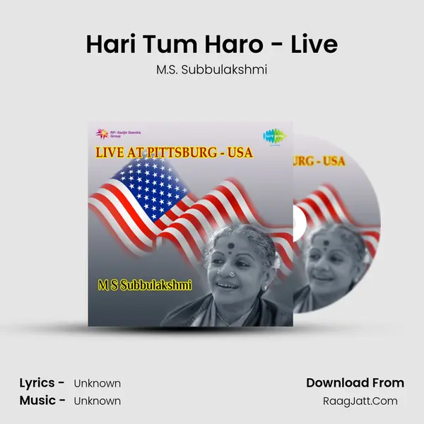 Hari Tum Haro - Live MP3 Song by M.S. Subbulakshmi Cover