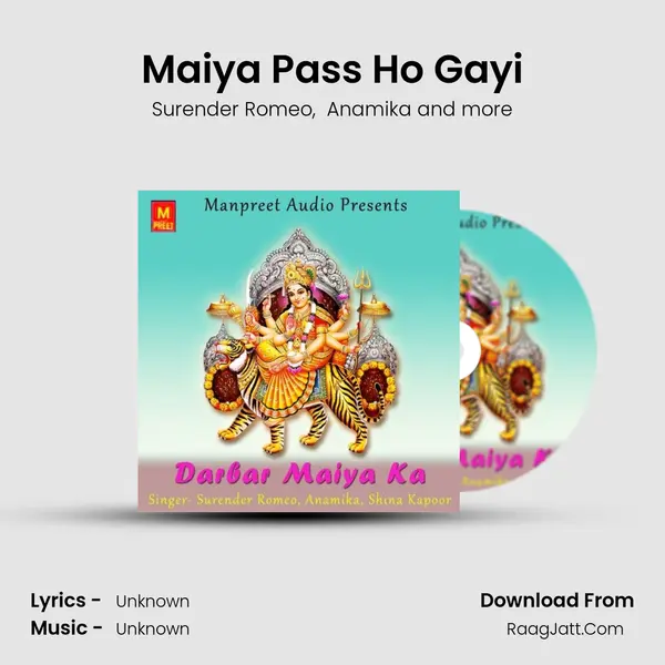Maiya Pass Ho Gayi MP3 Song by Surender Romeo Cover