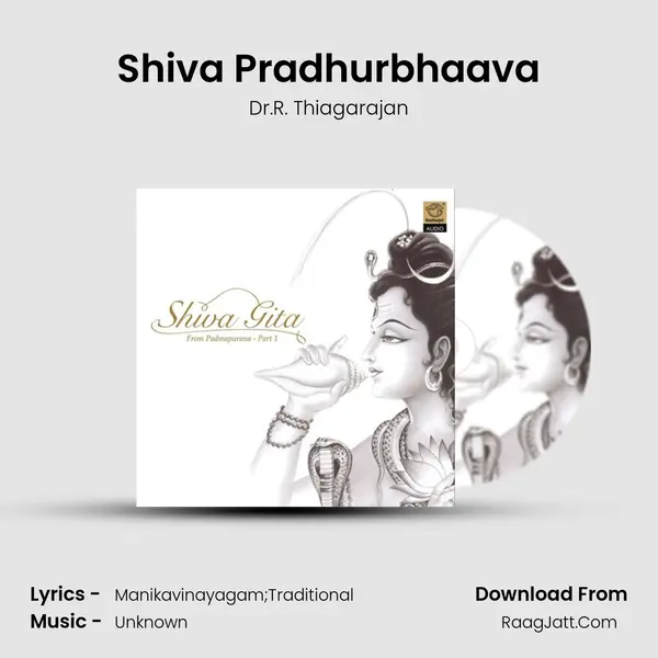 Shiva Pradhurbhaava MP3 Song by Dr.R. Thiagarajan Cover