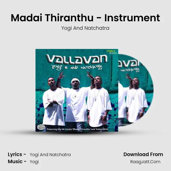 Madai Thiranthu - Instrument MP3 Song by Yogi And Natchatra Cover
