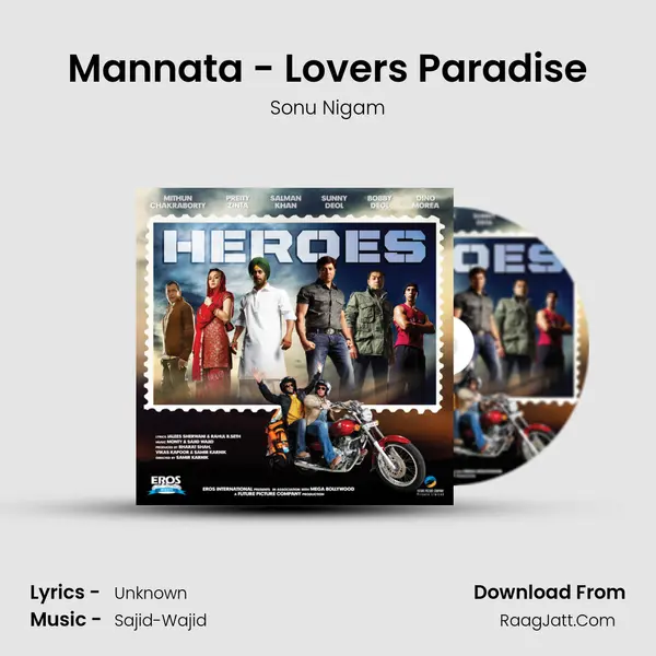 Mannata - Lover's Paradise MP3 Song by Sonu Nigam Cover