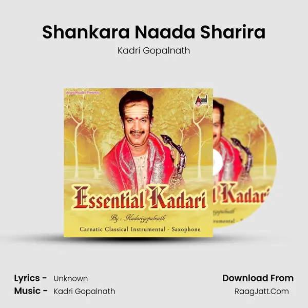 Shankara Naada Sharira MP3 Song by Kadri Gopalnath Cover