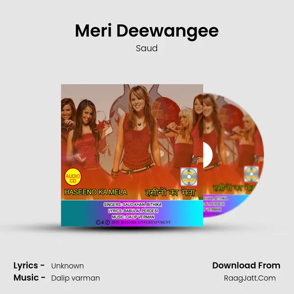 Meri Deewangee MP3 Song by Saud Cover
