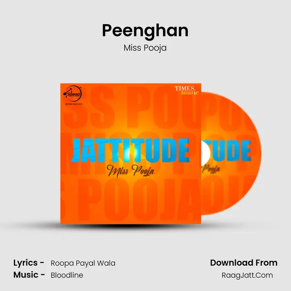 Peenghan MP3 Song by Miss Pooja Cover