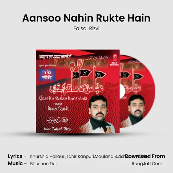 Aansoo Nahin Rukte Hain MP3 Song by Faisal Rizvi Cover