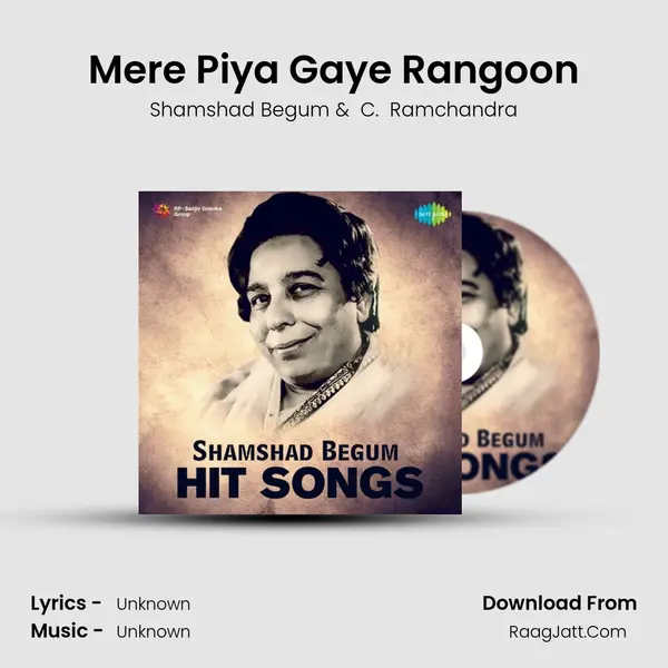 Mere Piya Gaye Rangoon Cover