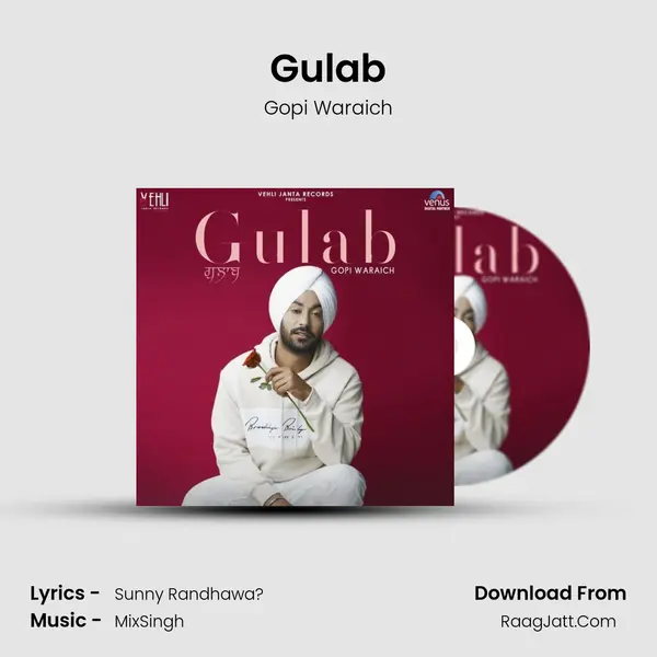 Gulab MP3 Song by Gopi Waraich Cover