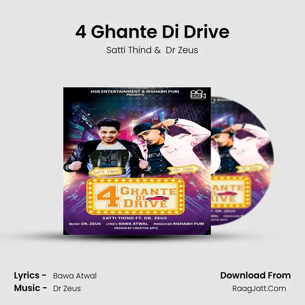 4 Ghante Di Drive MP3 Song by Satti Thind Cover