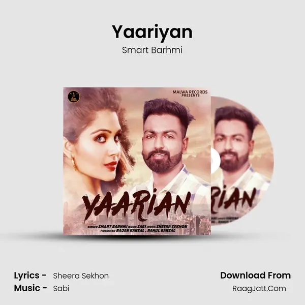 Yaariyan MP3 Song by Smart Barhmi Cover
