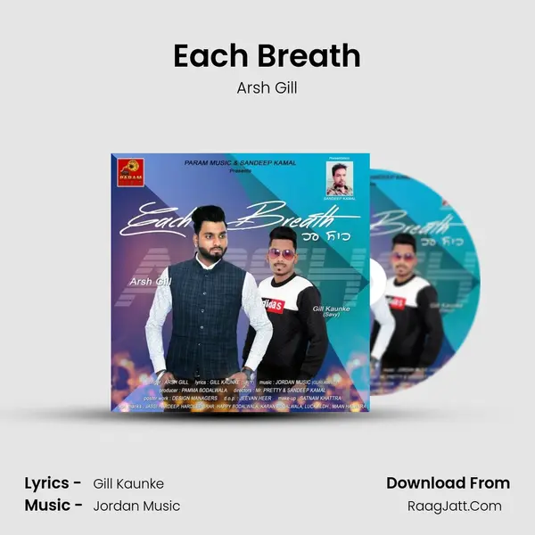 Each Breath MP3 Song by Arsh Gill Cover