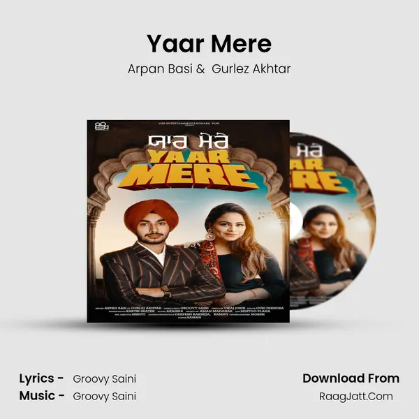 Yaar Mere MP3 Song by Arpan Basi Cover