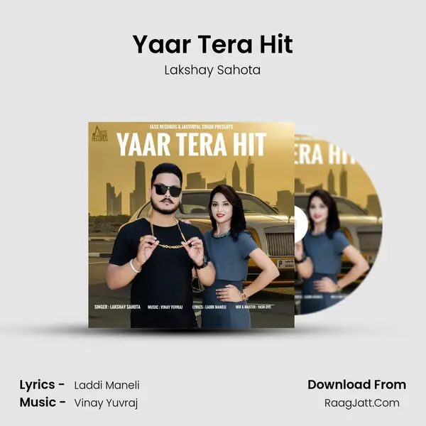 Yaar Tera Hit MP3 Song by Lakshay Sahota Cover