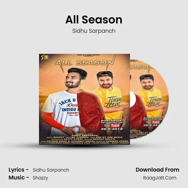 All Season MP3 Song by Sidhu Sarpanch Cover