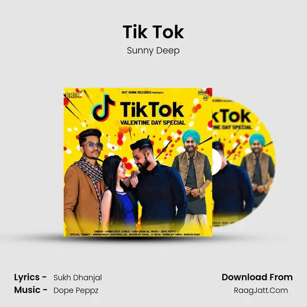 Tik Tok MP3 Song by Sunny Deep Cover