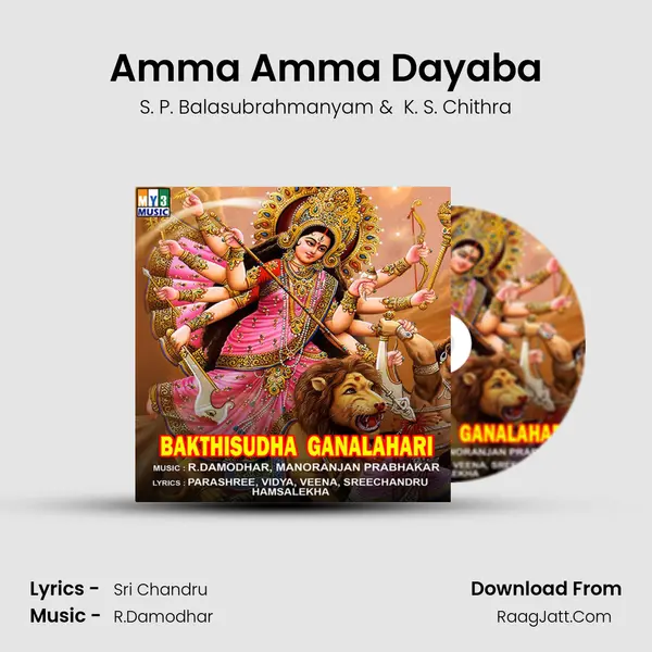 Amma Amma Dayaba MP3 Song by S. P. Balasubrahmanyam Cover