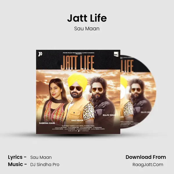 Jatt Life MP3 Song by Sau Maan Cover