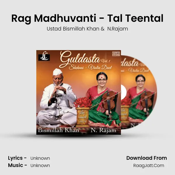 Rag Madhuvanti - Tal Teental Cover
