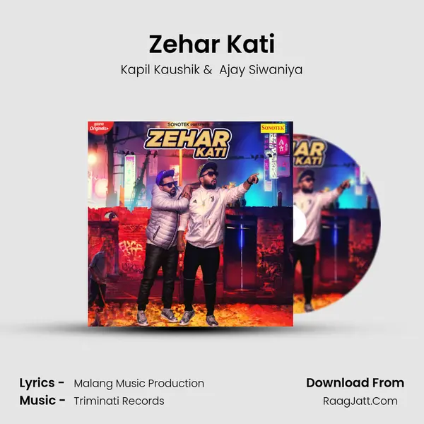 Zehar Kati MP3 Song by Kapil Kaushik Cover